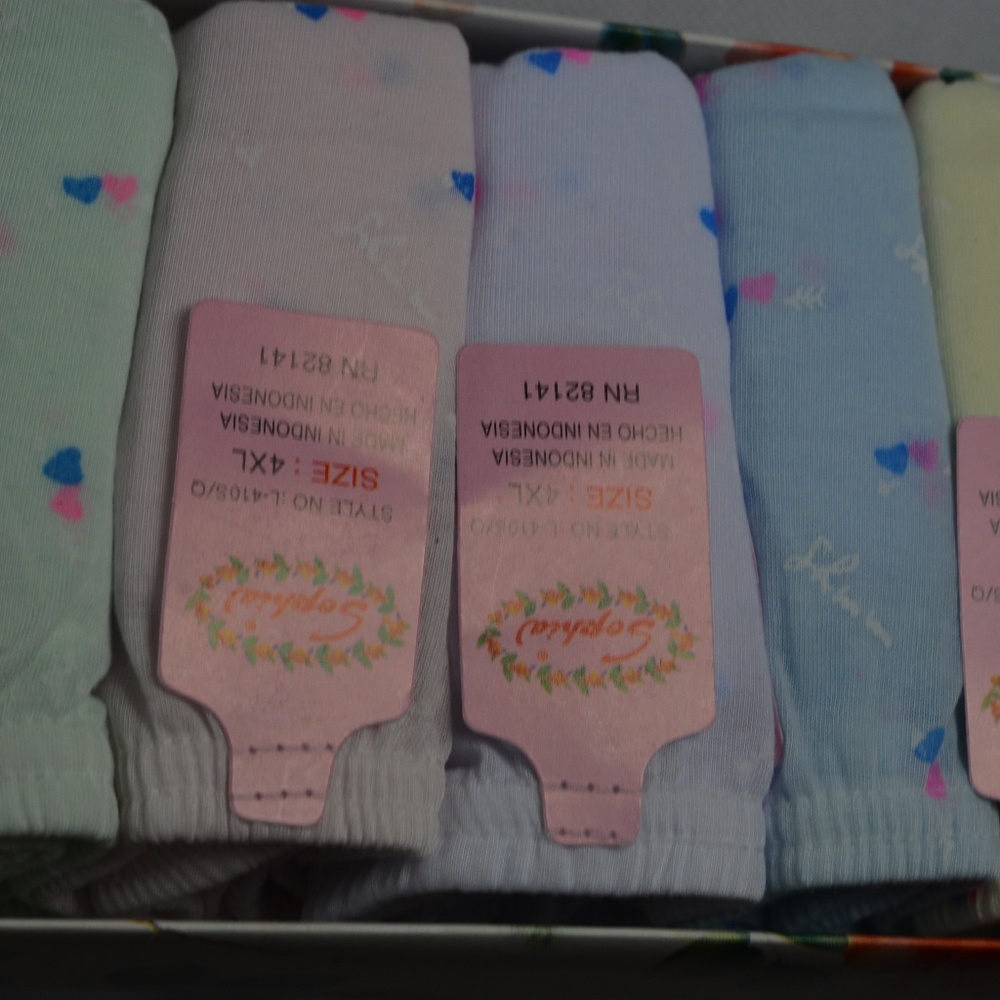 Box of 6 Panties SZ 4XL NWT